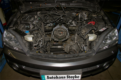 Getriebereparatur im Autohaus Stoyke